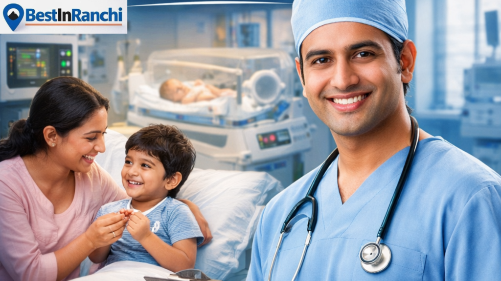 best pediatric surgeon in Ranchi